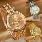 Women Fashion Jelly Wrist Watch Crystal Stainless Steel Analog Quartz Wristwatch Women Fashion Jelly Wrist Watch Crystal Stainless Steel Analog Quartz Wristwatch