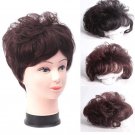 Women 100% Human Hair Topper Toupee Clip in Hairpiece Top Piece Hair Extension Women 100% Human Hair Topper Toupee Clip in Hairpiece Top Piece Hair Extension