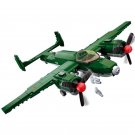 WW2 TU-2 Bomber Aircraft Building Blocks Military MOC Bricks DIY Model Toys Set