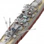 The Gneisenau Battleship Model Building Blocks Mainguns and Bridge Bricks Toys