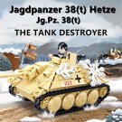 WW2 38D Tank Destroyer Battle Building Blocks Military MOC Bricks Model Toys Set WW2 38D Tank Destroyer Battle Building Blocks Military MOC Bricks Model Toys Set
