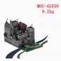MOC-45559 The Highstone Fortress Building Blocks Medieval Castle MOC Bricks Toys