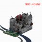 MOC-45559 The Highstone Fortress Building Blocks Medieval Castle MOC Bricks Toys