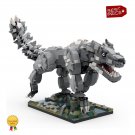 Buiilding Blocks for Norse Mythology Fenrir Devourer of the Sun MOC Bricks Toys