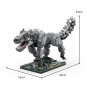 Buiilding Blocks for Norse Mythology Fenrir Devourer of the Sun MOC Bricks Toys