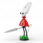 Silksong Hornet Model from Game Knight Character Building Block Set Toy for Kids