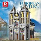 Building Blocks MOC Set Street Expert Medieval City Church Bricks Model Kids Toy
