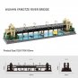 Wuhan River Bridge Building Blocks Architecture MOC Sets Bricks Kids Toys Gifts