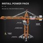 RC APP Tower Crane Building Blocks Set MOC Brick DIY Model Toy with Power Motors