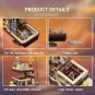 Old Fishing Boat Model Ship Collection Building Blocks Set Bricks Toy Kids Gift