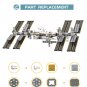 International Space Station 1/110 Model Building Blocks Spaceship MOC Brick Toys