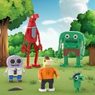 Animal Figures Model Building Blocks TV Show Characters MOC Bricks Toy Kids Gift