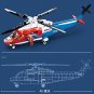 Sea Army Rescue Helicopter Building Blocks Military MOC Brick Model Kids DIY Toy