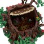 Forest Fairy Cottage DIY Model Building Blocks Set Treehouses MOC Bricks Toy Kit