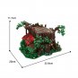 Forest Fairy Cottage DIY Model Building Blocks Set Treehouses MOC Bricks Toy Kit