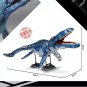 Dinosaur World Deep Sea Building Blocks Set MOC Mosasaurus Bricks Toys DIY Model