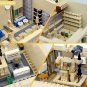 Carlo Hotel DIY Model Building Blocks Set City Street View MOC Bricks Toys Gift