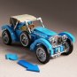 Classic Car Building Blocks Set MOC City Vintage DIY Model Bricks Toy Collection