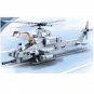 Military MOC Building Blocks for AH1Z Gunship Armed Helicopter Bricks Model Toys
