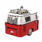 Caravan Camping Trailer for 10220 T1 Bus Model Building Blocks MOC Bricks Toys