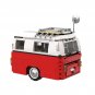 Caravan Camping Trailer for 10220 T1 Bus Model Building Blocks MOC Bricks Toys