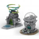 MOC Gacha Device Dispenser Building Blocks Set Mecha Model Bricks Toy Collection