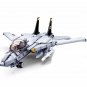Military MOC Building Blocks for F14D US Fighter Jet Aircraft Bricks Model Toys