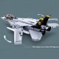 Military MOC Building Blocks for F14D US Fighter Jet Aircraft Bricks Model Toys