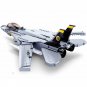Military MOC Building Blocks for F14D US Fighter Jet Aircraft Bricks Model Toys