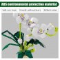 Bouquet Phalaenopsis Flowers Building Blocks Orchid Bricks Toys Home Decoration
