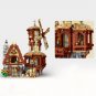 Medieval Windmill Town Building Blocks MOC Bricks Toys Set DIY Models Kids Gift