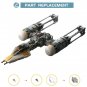 Y-wing Spaceship Model Building Blocks Movie MOC Bricks Toys Set Collection Gift