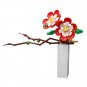 Phalaenopsis Flower Model Building Blocks Set Decoration Gift Bricks Toy 450+pcs
