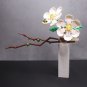 Phalaenopsis Flower Model Building Blocks Set Decoration Gift Bricks Toy 450+pcs