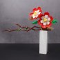 Phalaenopsis Flower Model Building Blocks Set Decoration Gift Bricks Toy 450+pcs
