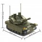 Merkava Main Battle Tank DIY Model Building Blocks Military MOC Bricks Toys Set