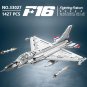 F16 FIGHTING FALCON Jet Aircraft Model Building Blocks Set Fighter MOC Brick Toy