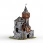 Medieval Castle with Interior Modular Building Blocks Set MOC Bricks Toys 4228pc
