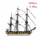 British 20-Gun Corvette Building Blocks HMS Eminente Ship MOC Bricks Toys 4646pc