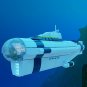 Cyclops Submarine DIY Model Building Blocks Set for Subnautica MOC Bricks Toys