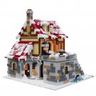 MOC Winter House Building Blocks Architecture Bricks Toy Set Collection 2456pcs