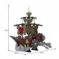 Pirate Ship Boat Model Building Blocks Set Game MOC Bricks Toys Collection Gift
