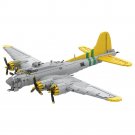 Aircraft B-17 Flying Fortress Building Blocks Plane MOC Bricks Collectibles Toys