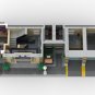 Police Station Extension Modular Building Blocks for 10278 MOC Bricks Toy 5321pc