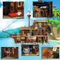 Pirate Ship Boat Model with Life Scene Building Blocks Set Bricks Toy Collection