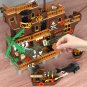 Pirate Ship Boat Model with Life Scene Building Blocks Set Bricks Toy Collection