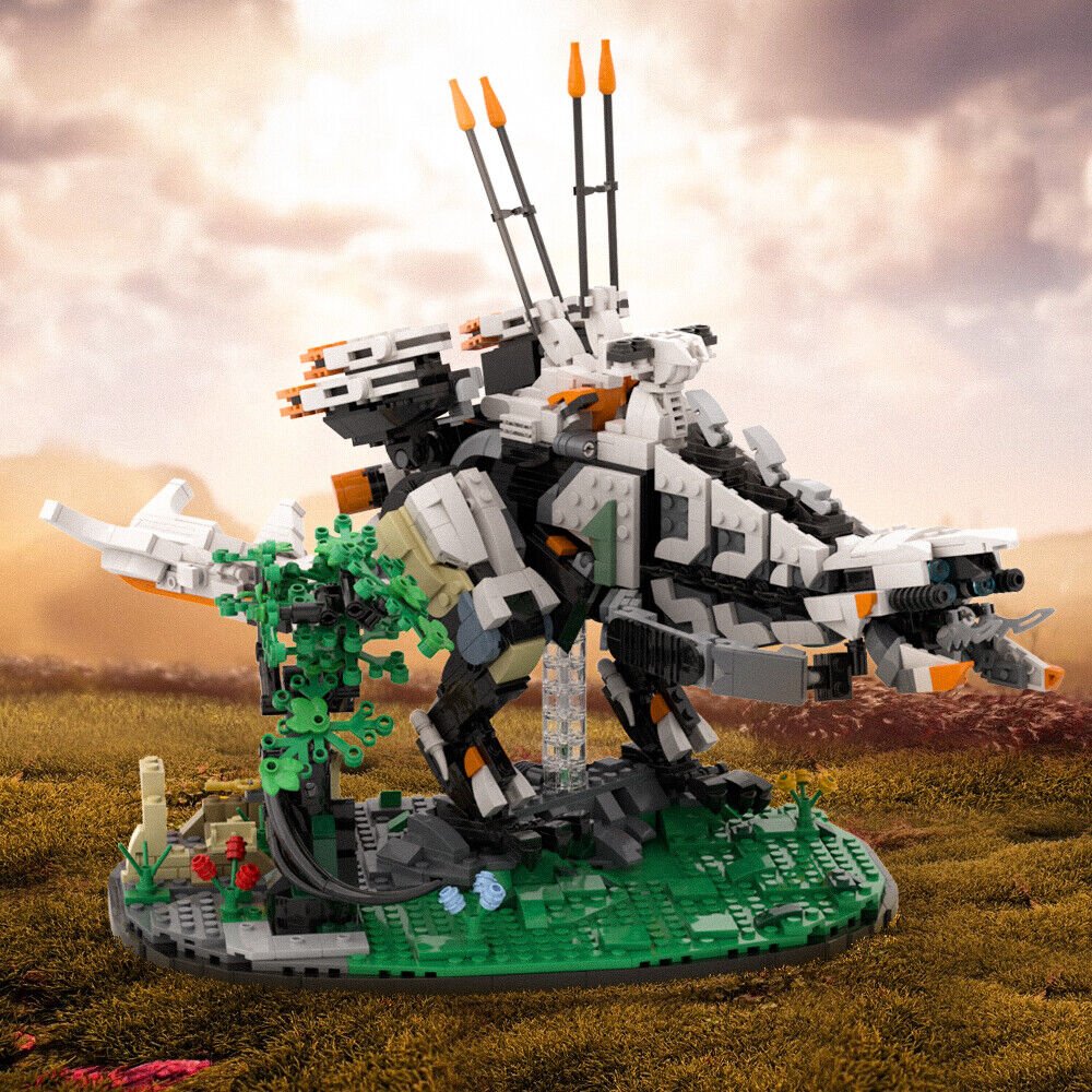MOC Mech Model Building Blocks Machine Monster Game Bricks Toys Set ...