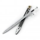 Medieval Sword w/ Scabbard Building Blocks Set  Matter of Britain MOC Bricks Toy