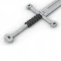 Medieval Sword w/ Scabbard Building Blocks Set  Matter of Britain MOC Bricks Toy