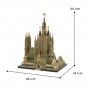 Iconic Modular Building Blocks Set for Sagrada Familia MOC Bricks Toys 10055pcs